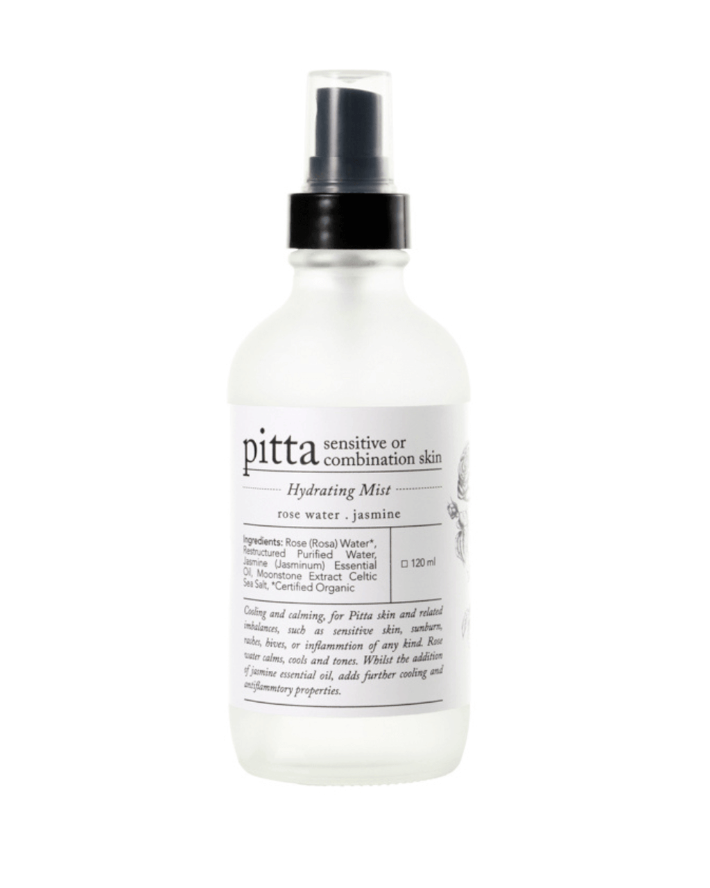 Pitta hydrating mist 120ml w/spray