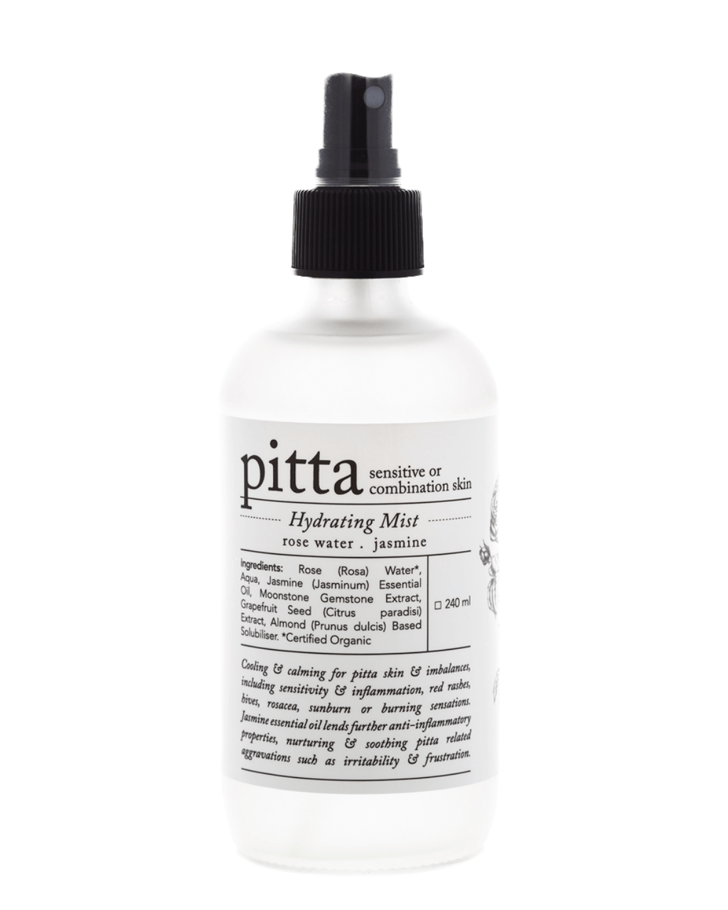 Pitta hydrating mist 240ml w/spray