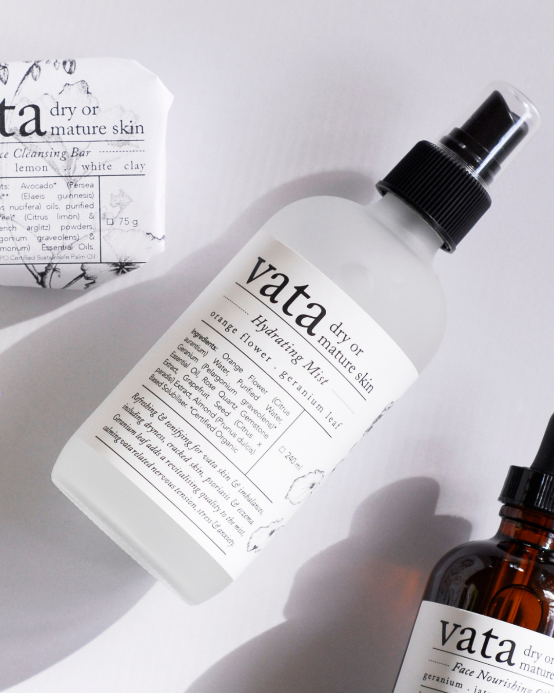Vata hydrating mist 240ml w/spray